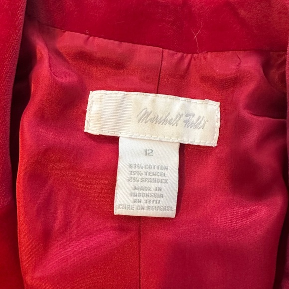 Marshall Red Velvet Women's Blazer - Picture 3 of 4